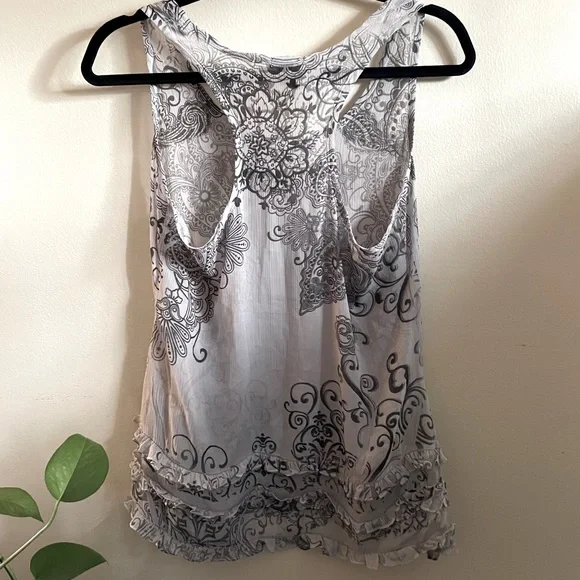 Copper Key | Sheer Paisley Tank | Size Small - Picture 2 of 8